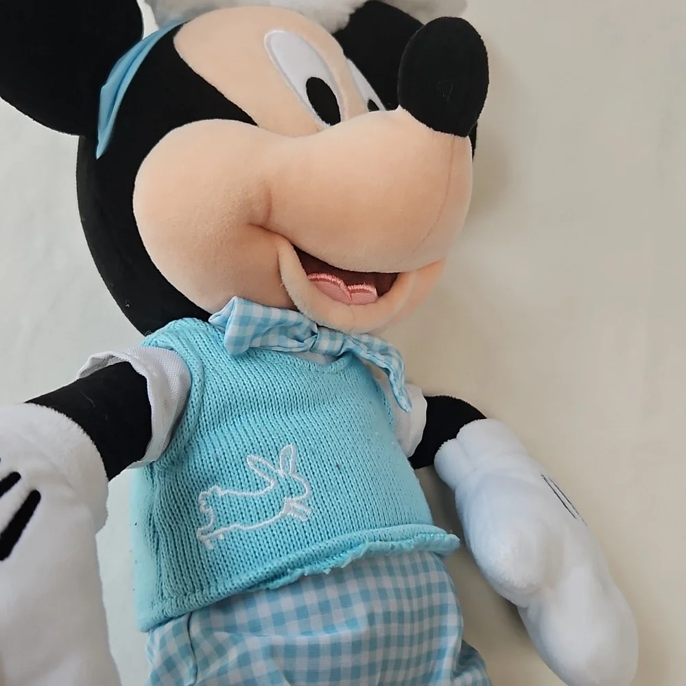 Disney Mickey Mouse Easter Bunny Plushie 15